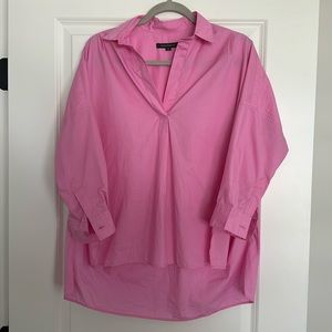French Connection Rhodes Poplin Popover Shirt